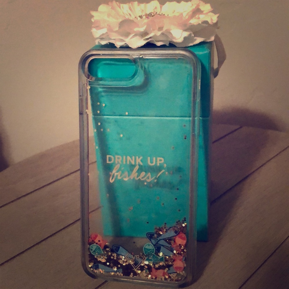 iPhone 7&8 plus case Drink up Fishes Vera Bradley